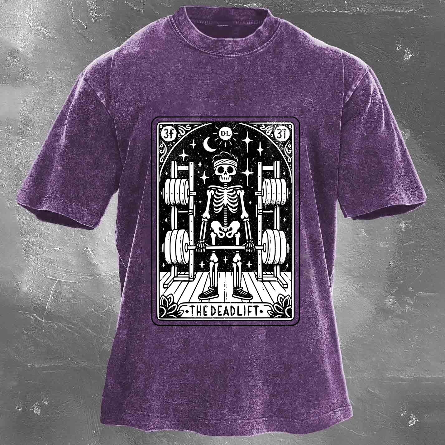 THE DEADLIFT Men's Washed T-shirt