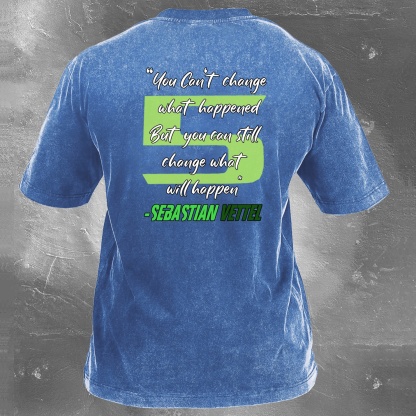 Racing Legend Vintage Cotton Washed T-Shirt 035
