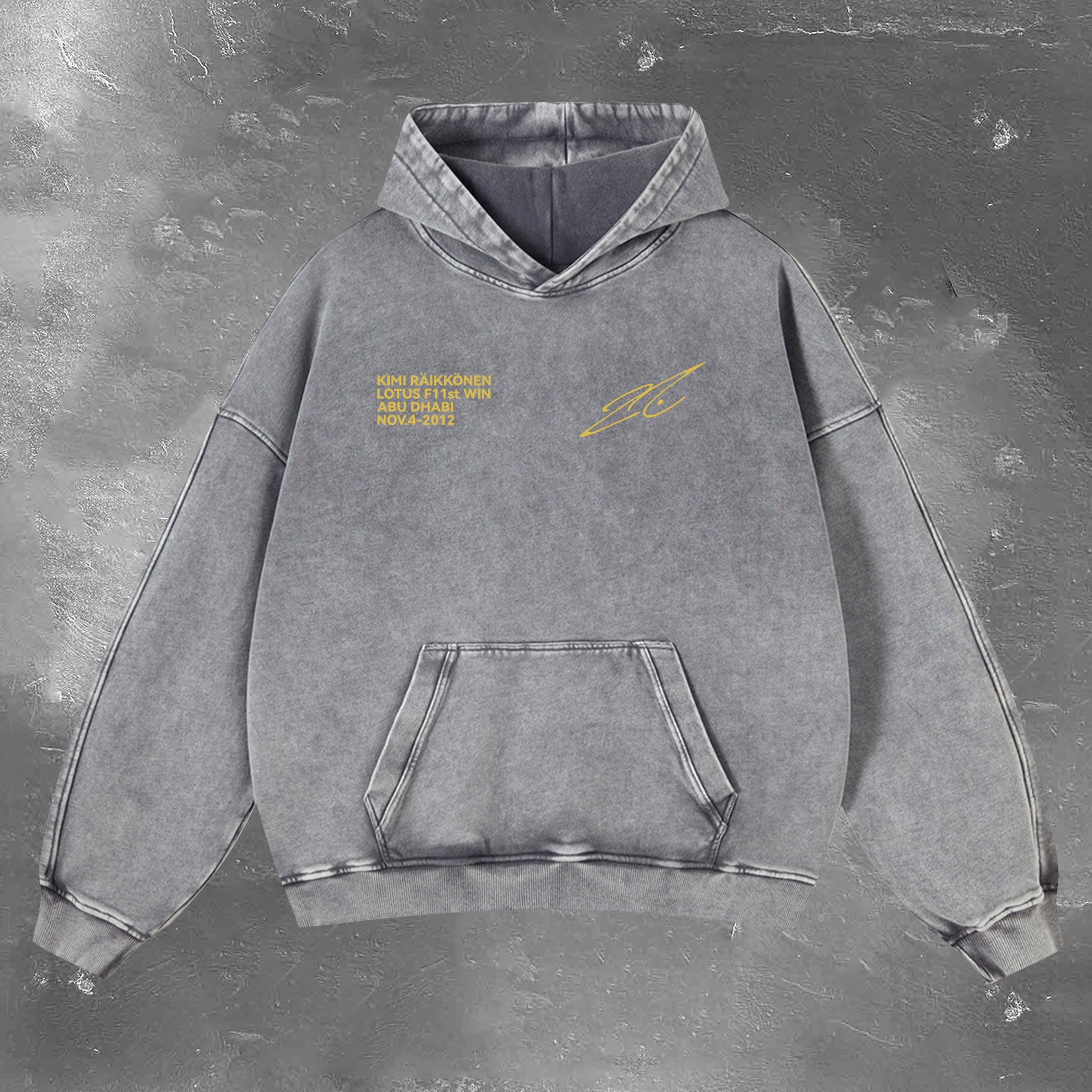 Racing Legend Vintage Washed Hoodie 12