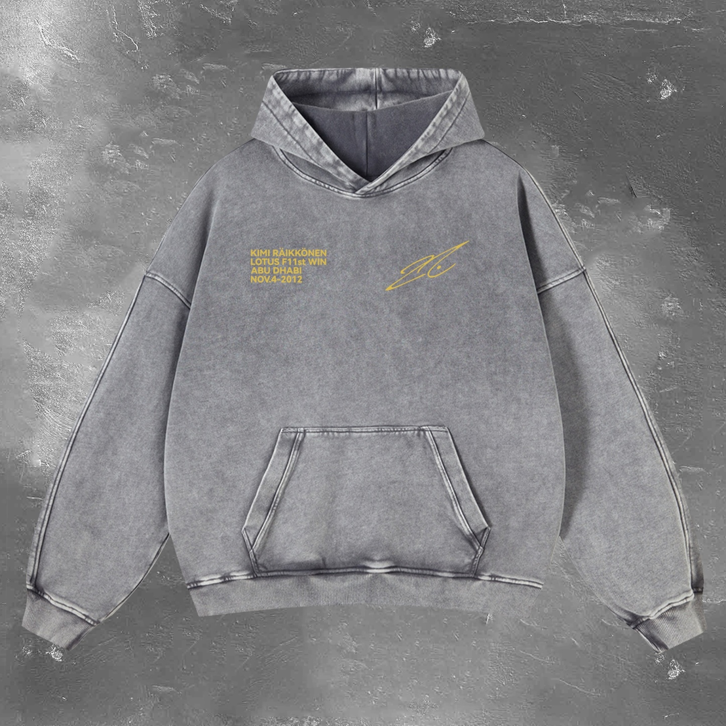 Racing Legend Vintage Washed Hoodie 12