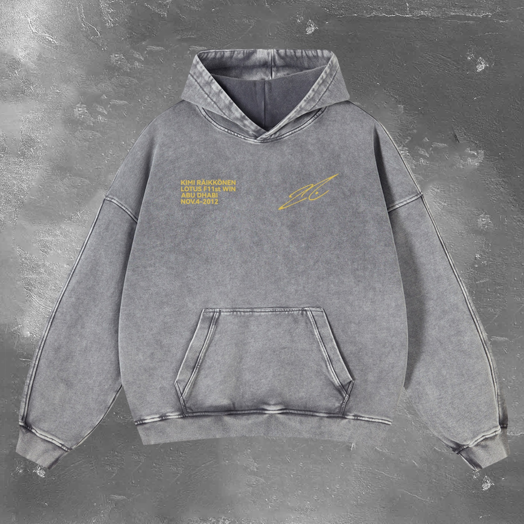 Racing Legend Vintage Washed Hoodie 12