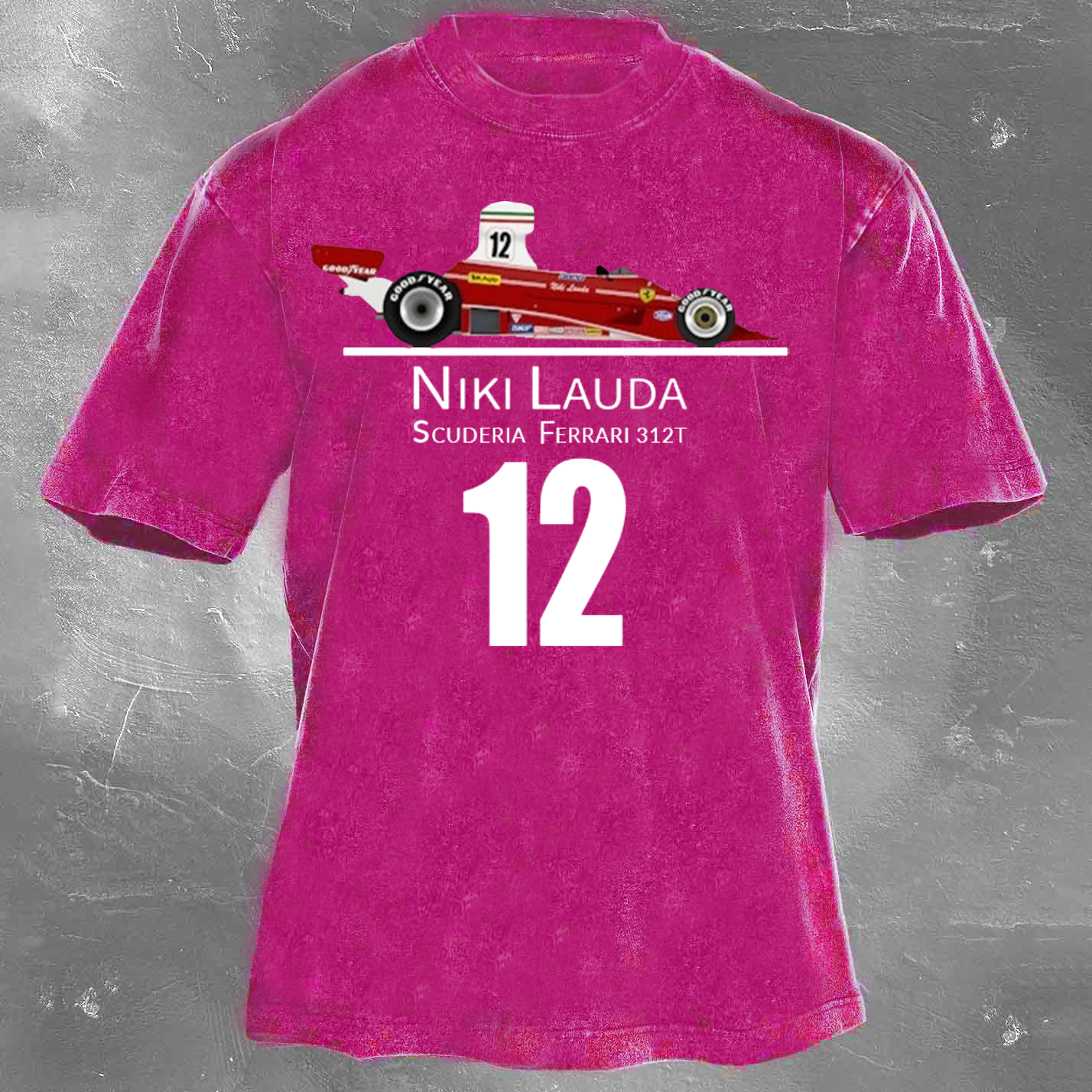 Legendary Racing Unisex Vintage Washed T-Shirt 02