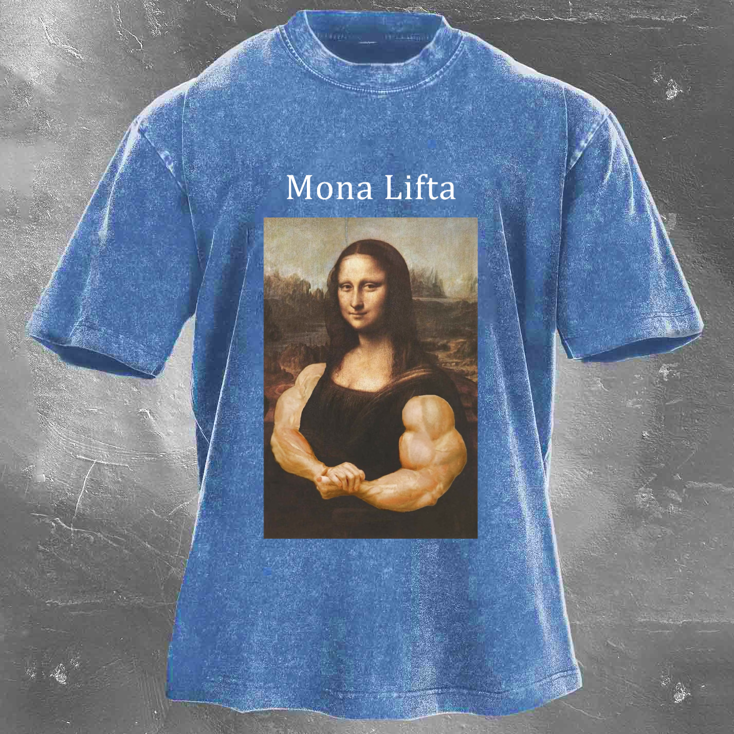 MONA LIFTA Men's Washed T-shirt