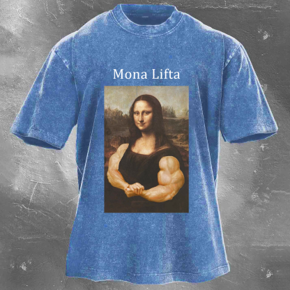 MONA LIFTA Men's Washed T-shirt