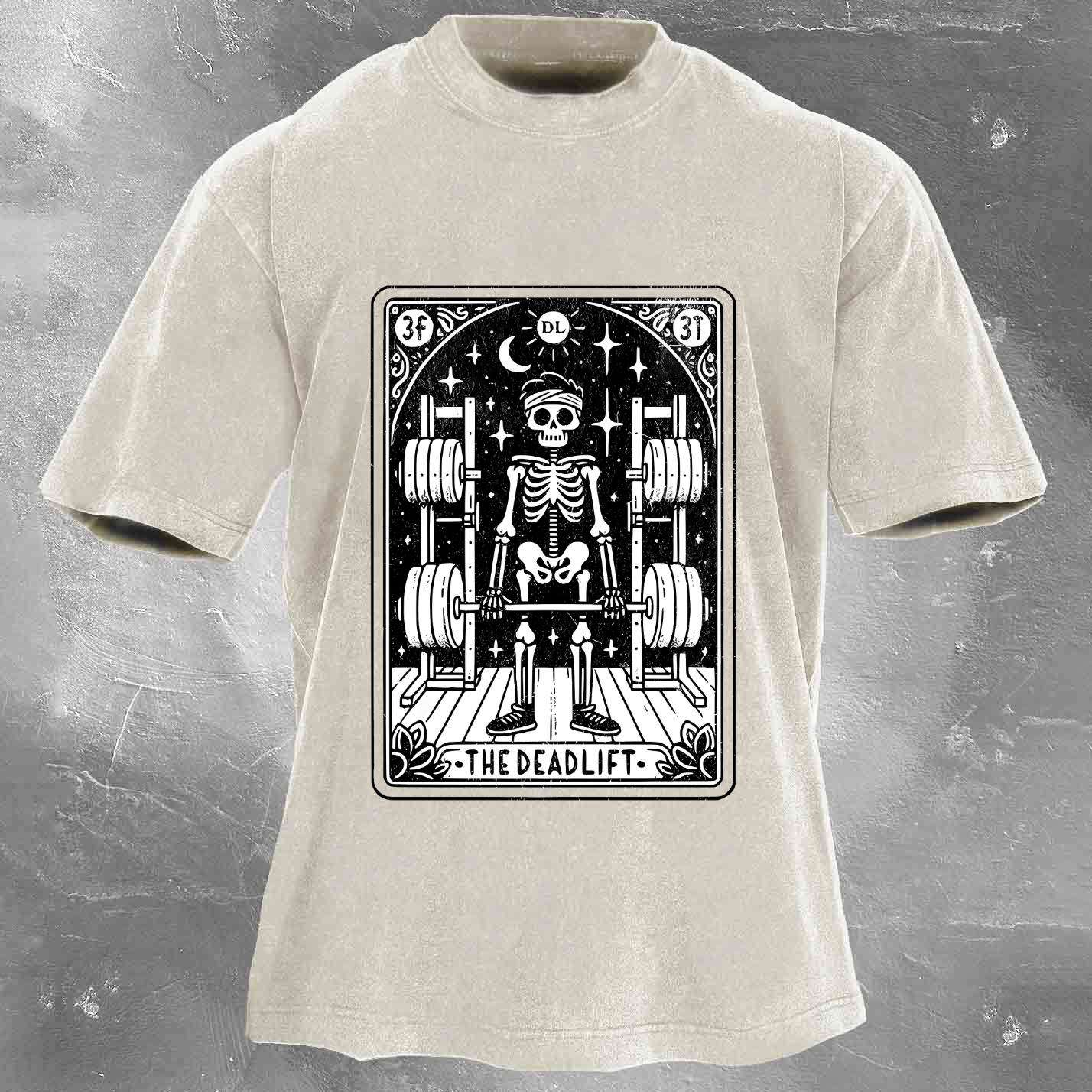 THE DEADLIFT Men's Washed T-shirt