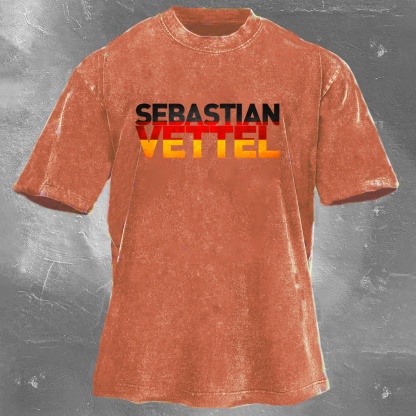 Racing Legend Vintage Cotton Washed T-Shirt 034