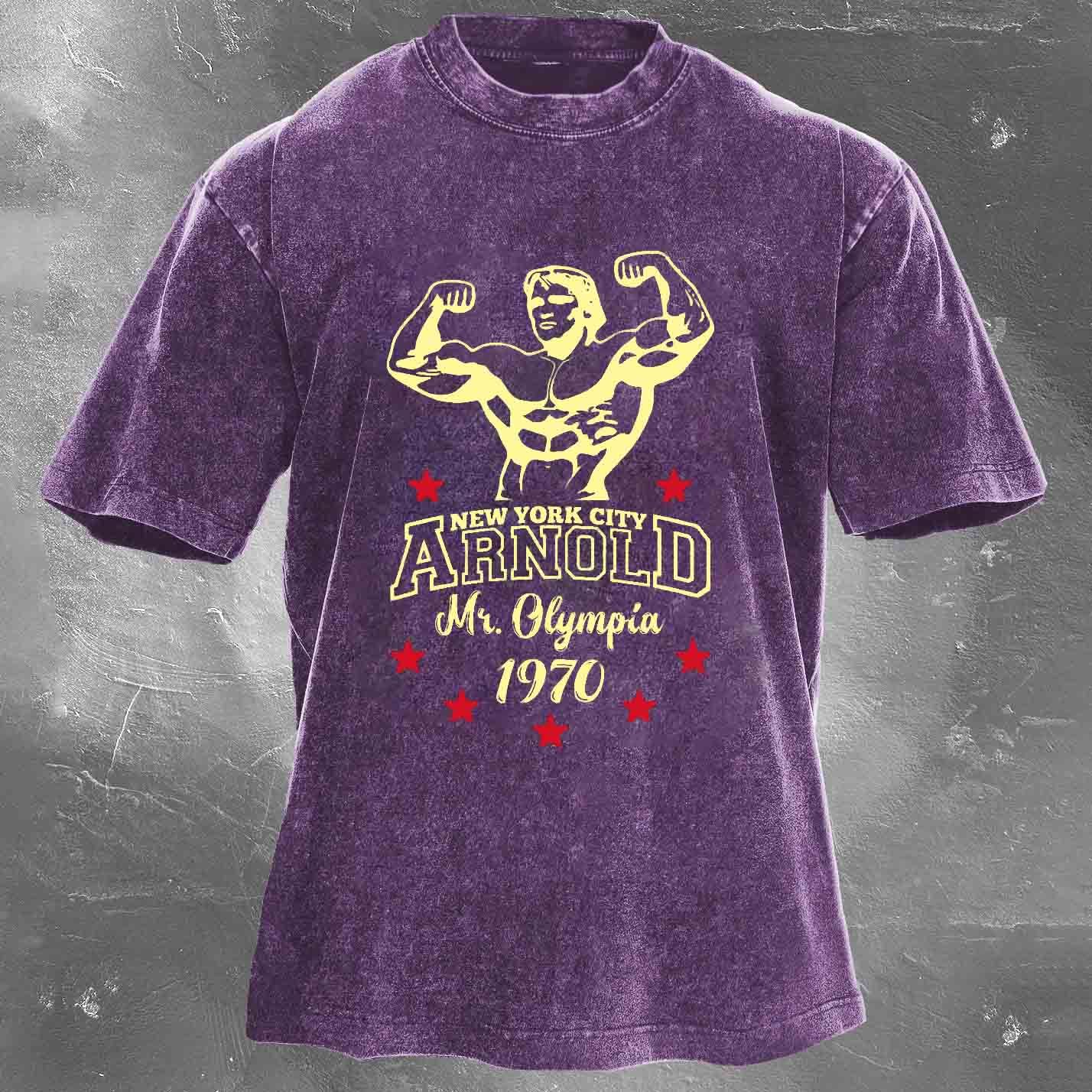 New York City Olympic Men's washed T-shirt