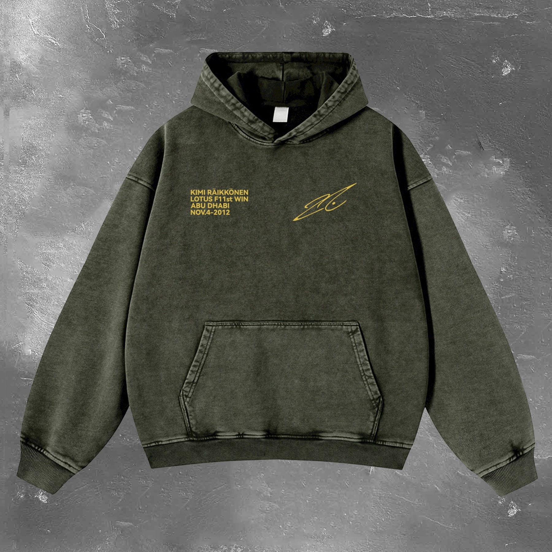 Racing Legend Vintage Washed Hoodie 12