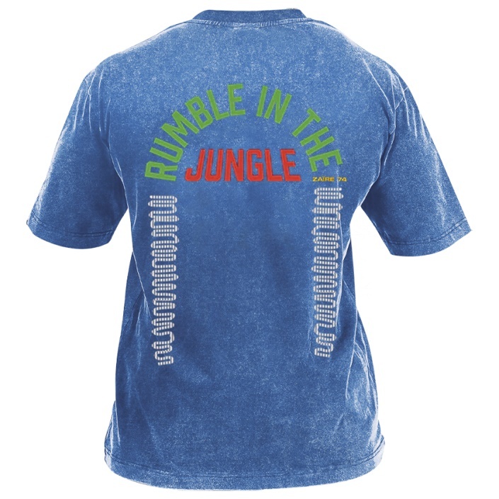 Muhammad Ali Printed Washed Retro Casual Short Sleeves 05