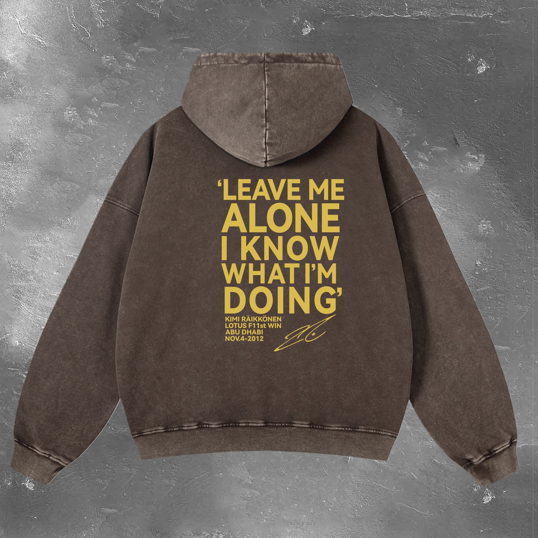 Racing Legend Vintage Washed Hoodie 12