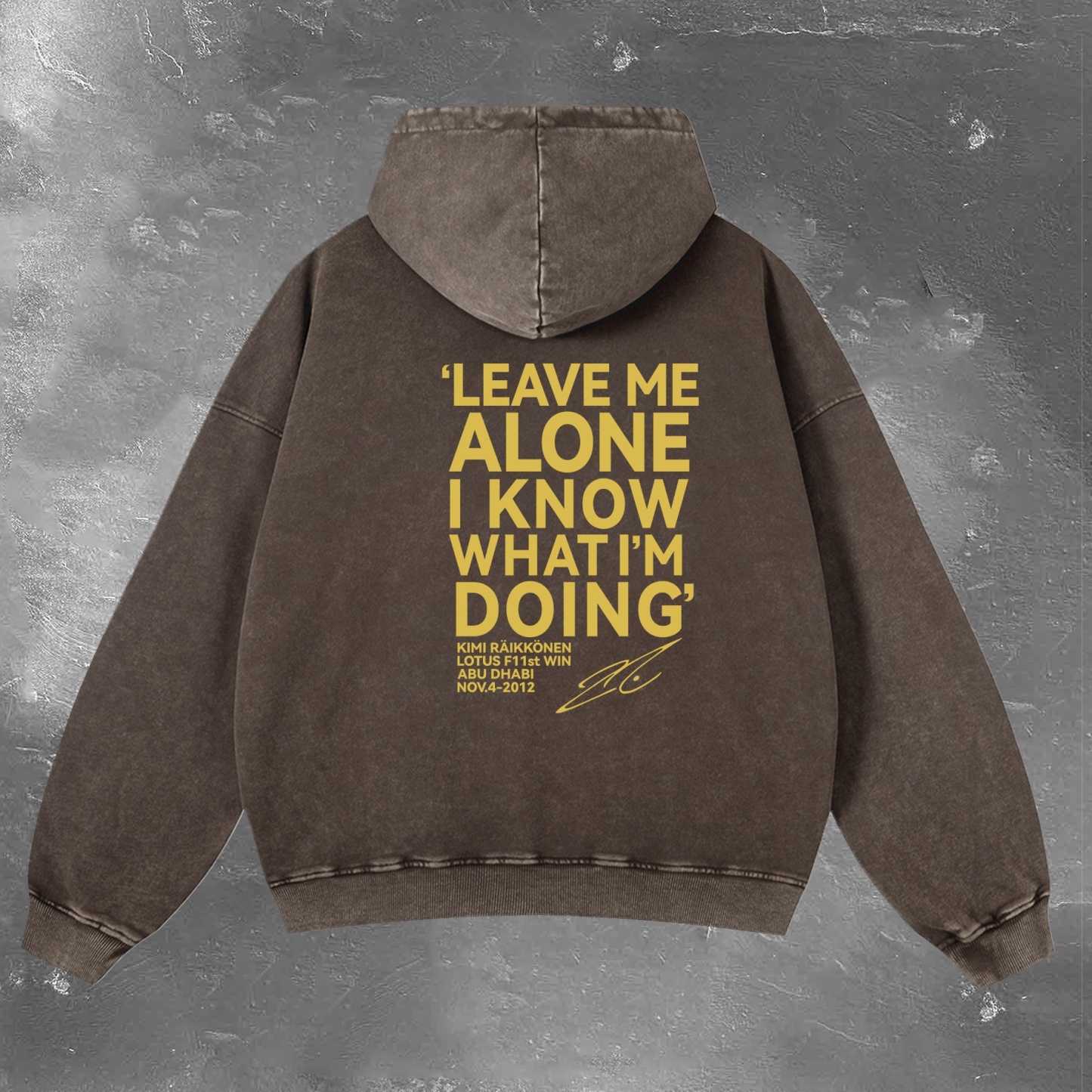 Racing Legend Vintage Washed Hoodie 12