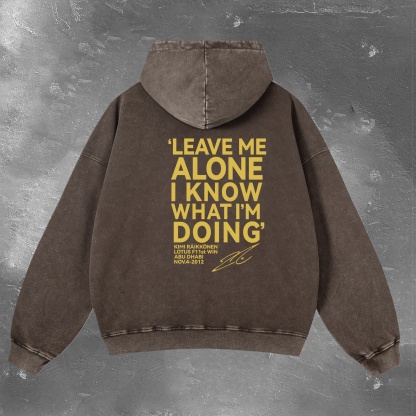 Racing Legend Vintage Washed Hoodie 12