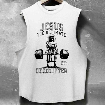 Jesus  Men's washed Tank