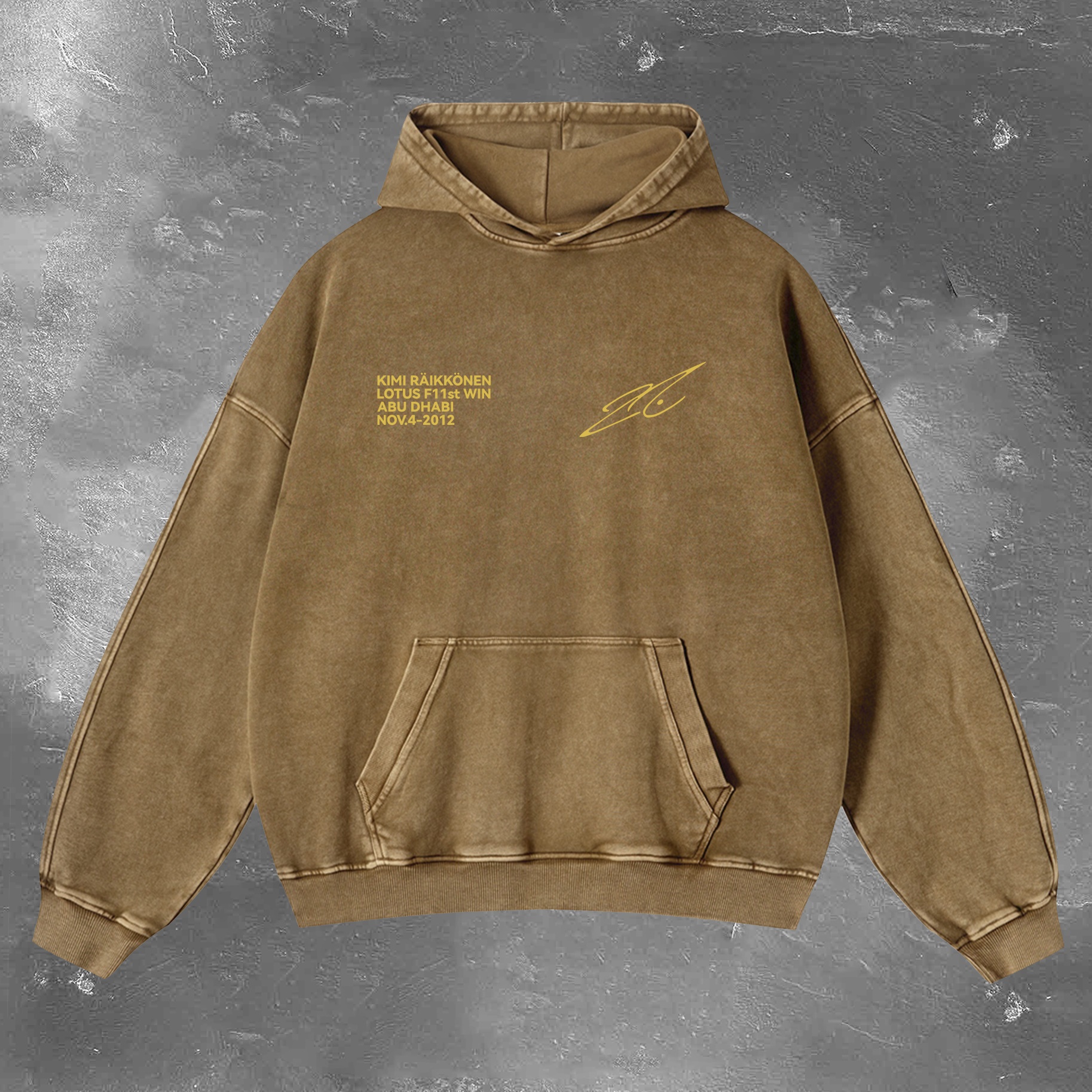 Racing Legend Vintage Washed Hoodie 12