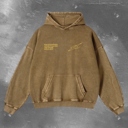 Racing Legend Vintage Washed Hoodie 12