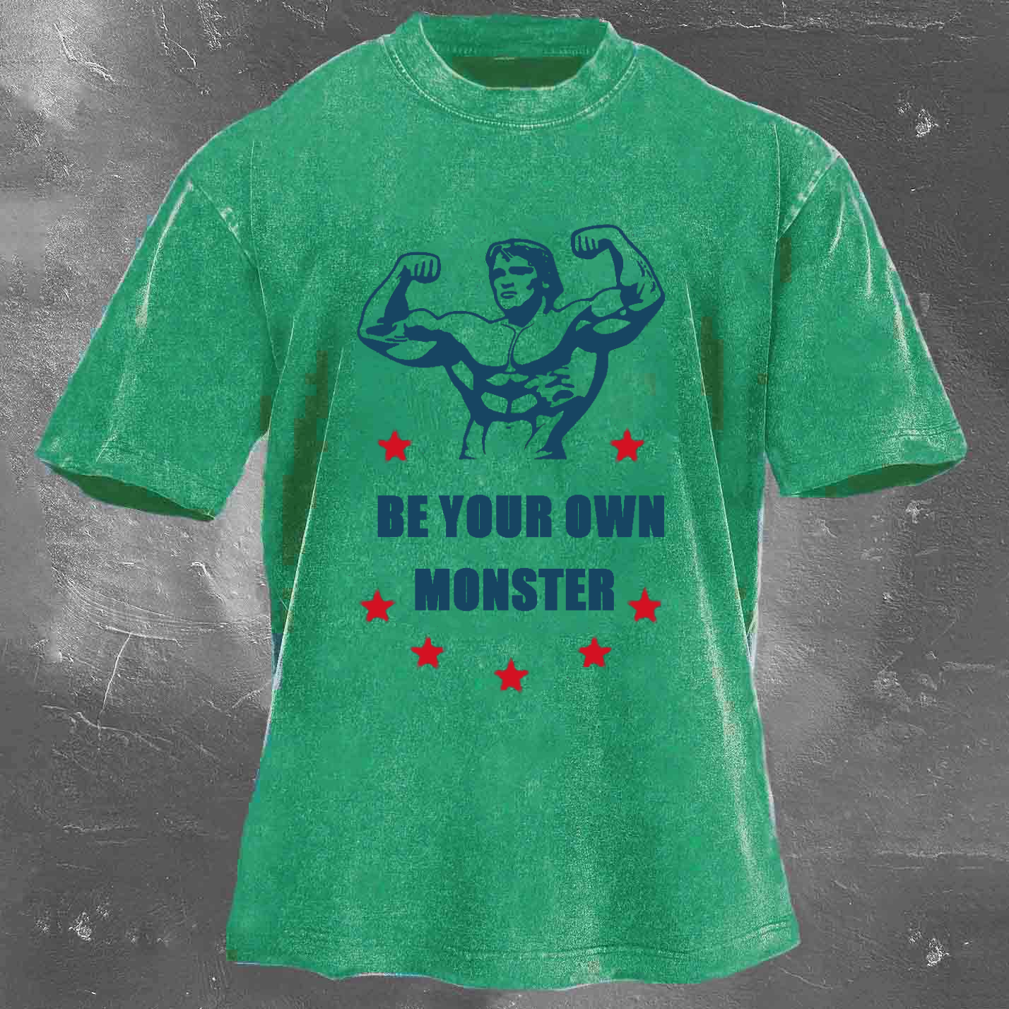 BE YOUR OWN MONSTER Unisex Washed T-shirt