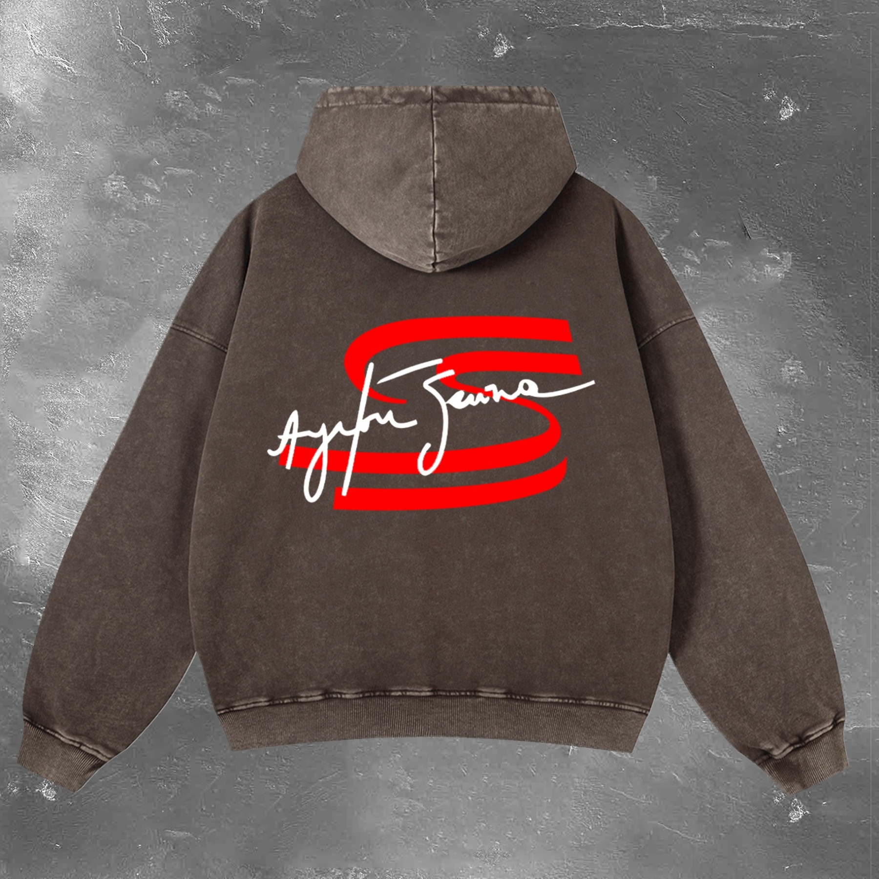 Racing Legend Vintage Washed Hoodie 10