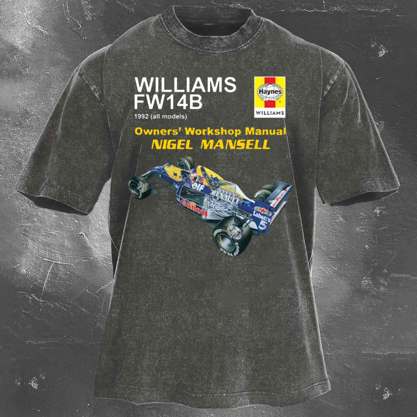 Legendary Racing Unisex Vintage Washed T-Shirt 07