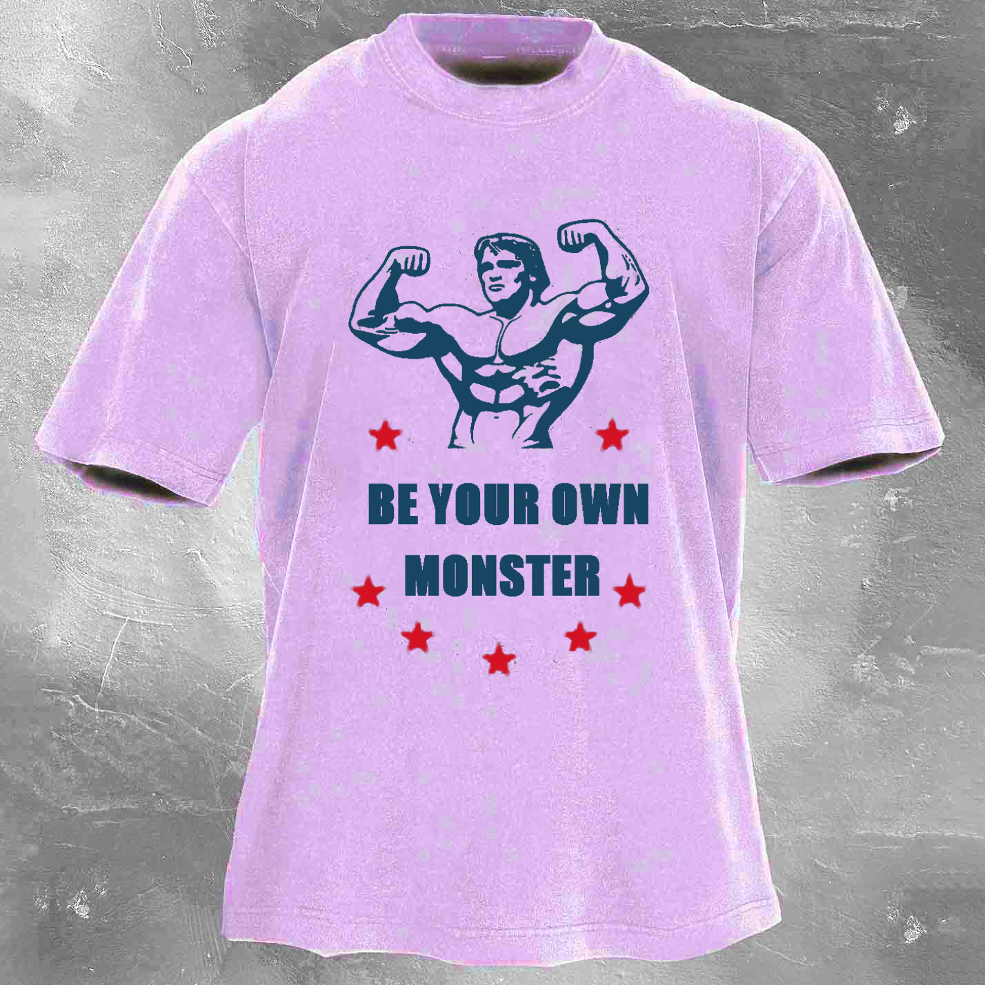 BE YOUR OWN MONSTER Unisex Washed T-shirt