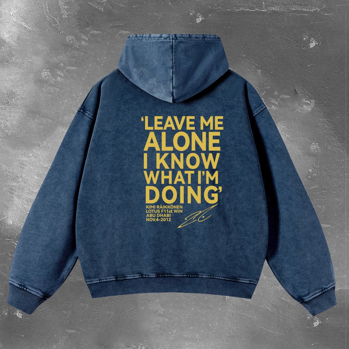 Racing Legend Vintage Washed Hoodie 12