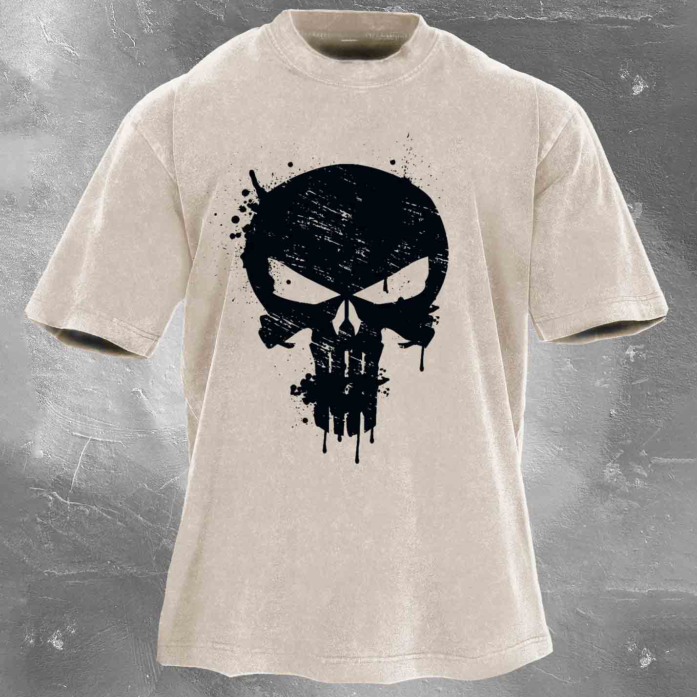 I'm Watching You Men's washed T-shirt