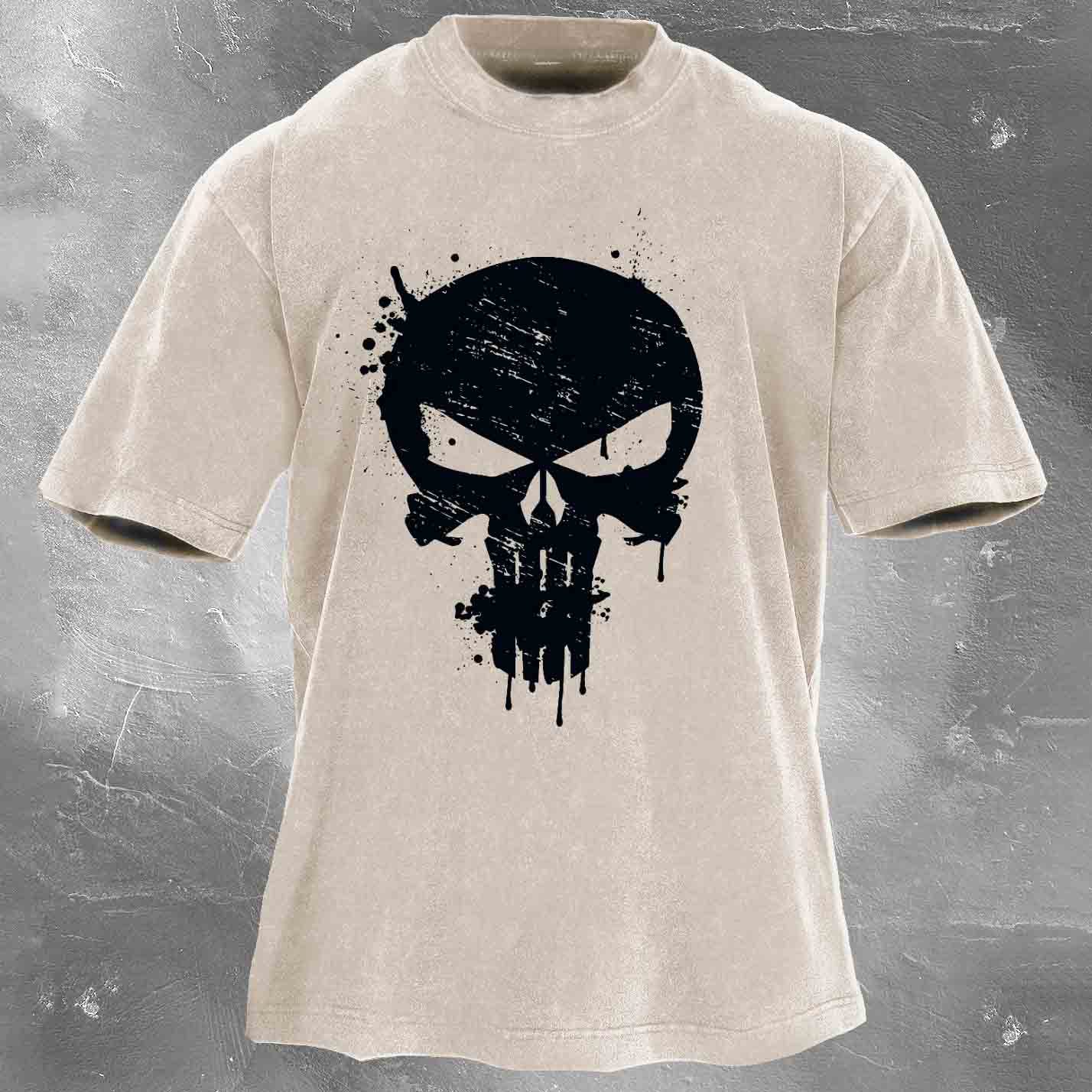 I'm Watching You Men's washed T-shirt