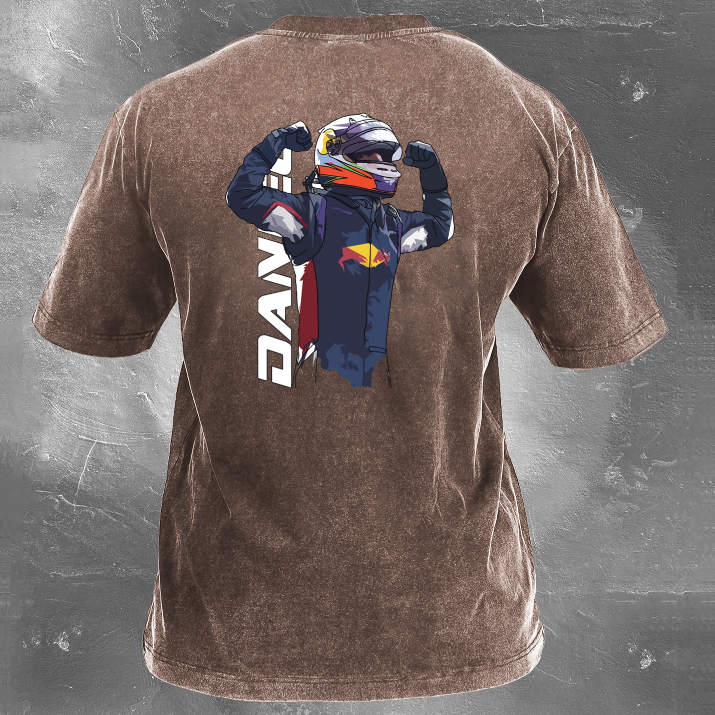 Racing Legend Vintage Cotton Washed T-Shirt 024