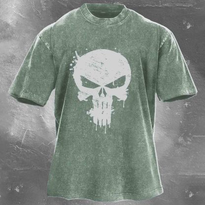 I'm Watching You Men's washed T-shirt