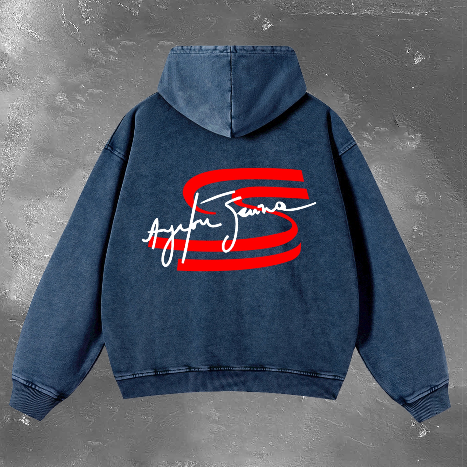 Racing Legend Vintage Washed Hoodie 10