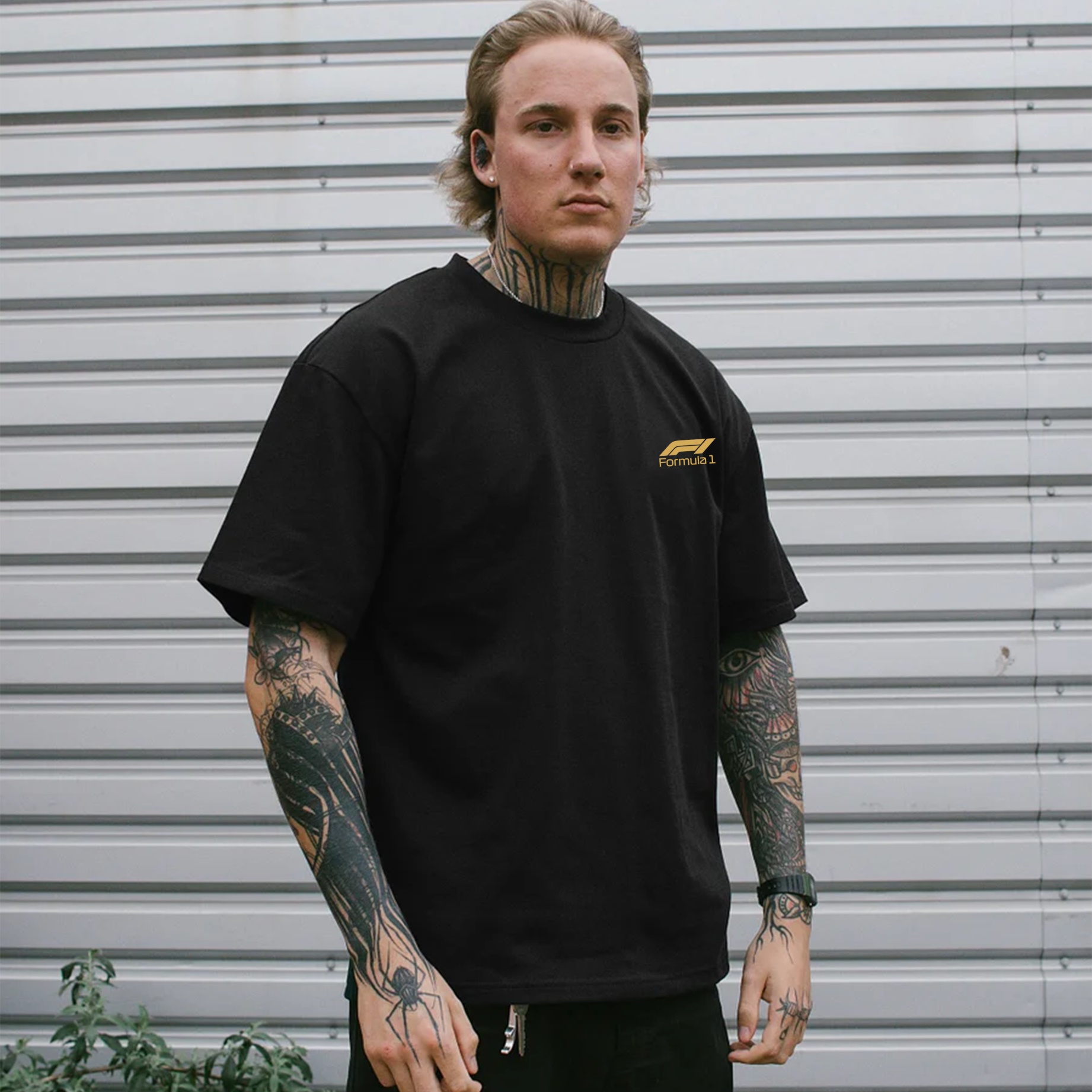 Popular Racing Movie Print Cotton Casual T-Shirt 11