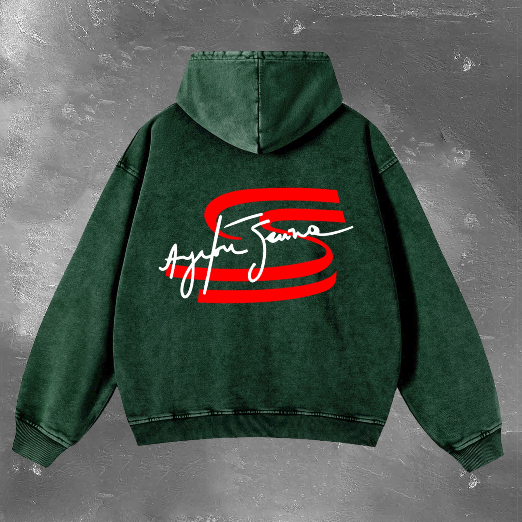 Racing Legend Vintage Washed Hoodie 10