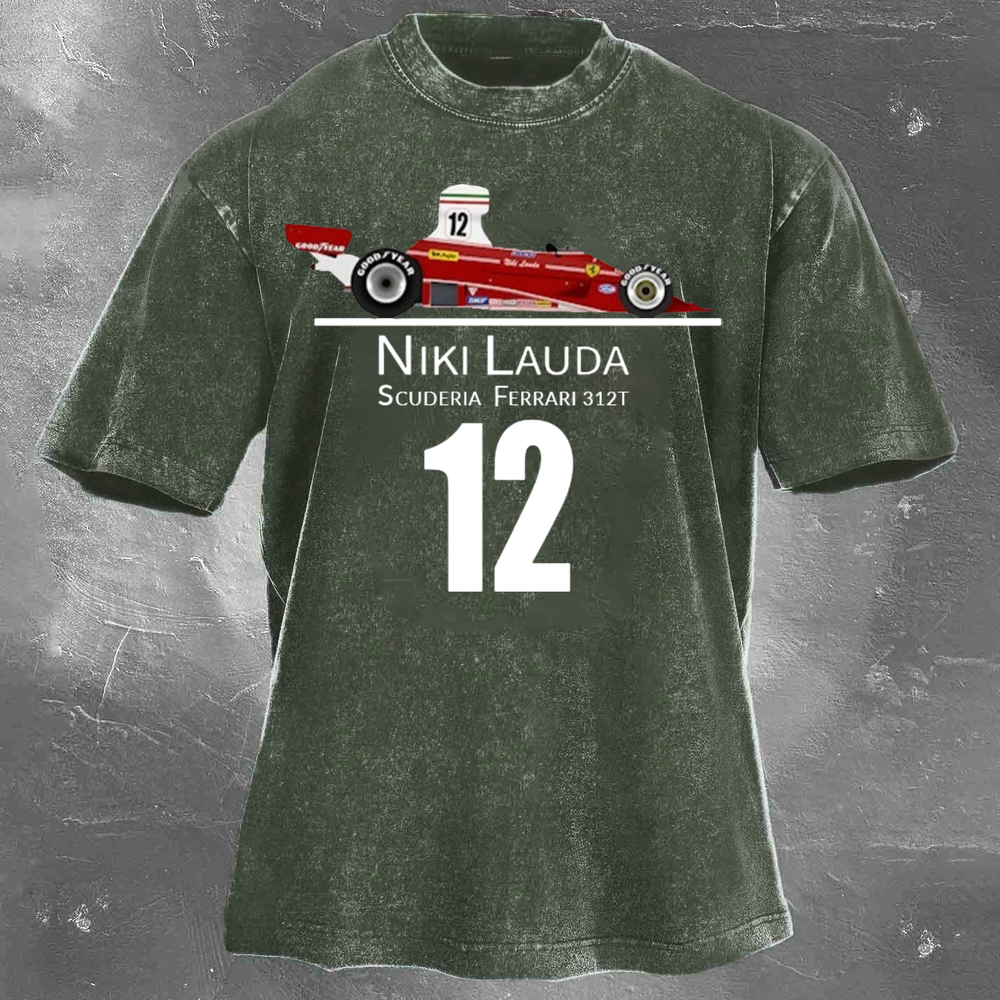 Legendary Racing Unisex Vintage Washed T-Shirt 02