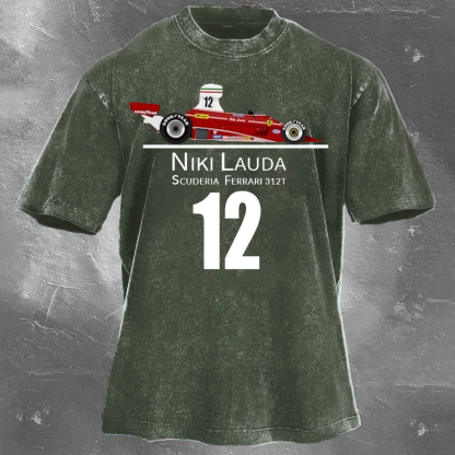 Legendary Racing Unisex Vintage Washed T-Shirt 02