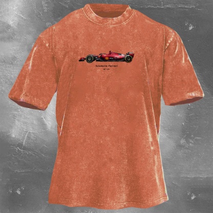 Legendary Racing Car Vintage Washed Tee 02