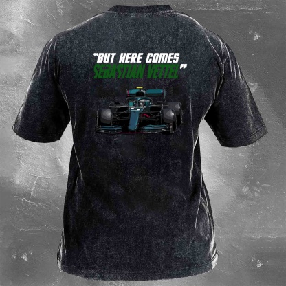 Racing Legend Vintage Cotton Washed T-Shirt 032