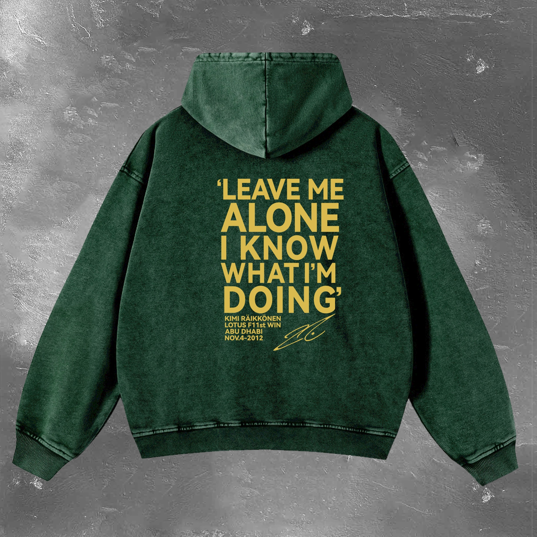 Racing Legend Vintage Washed Hoodie 12