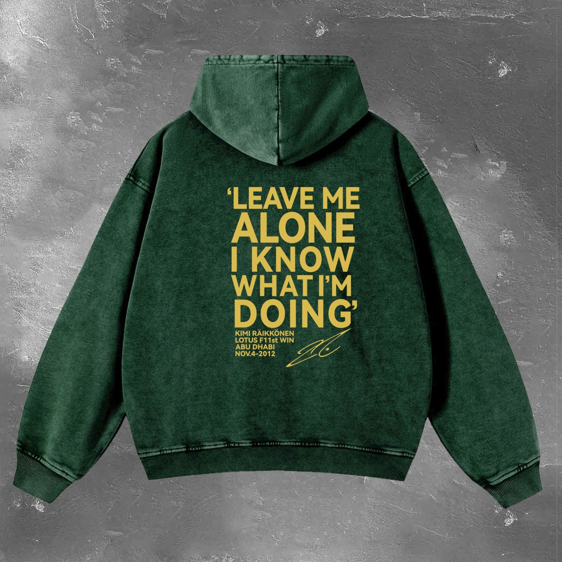 Racing Legend Vintage Washed Hoodie 12