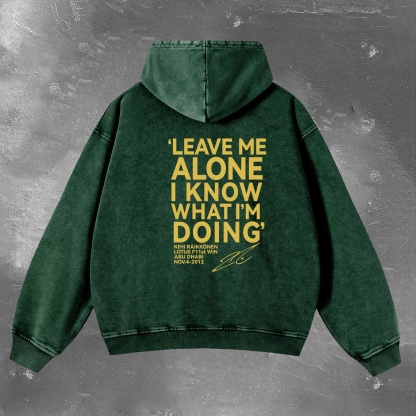 Racing Legend Vintage Washed Hoodie 12