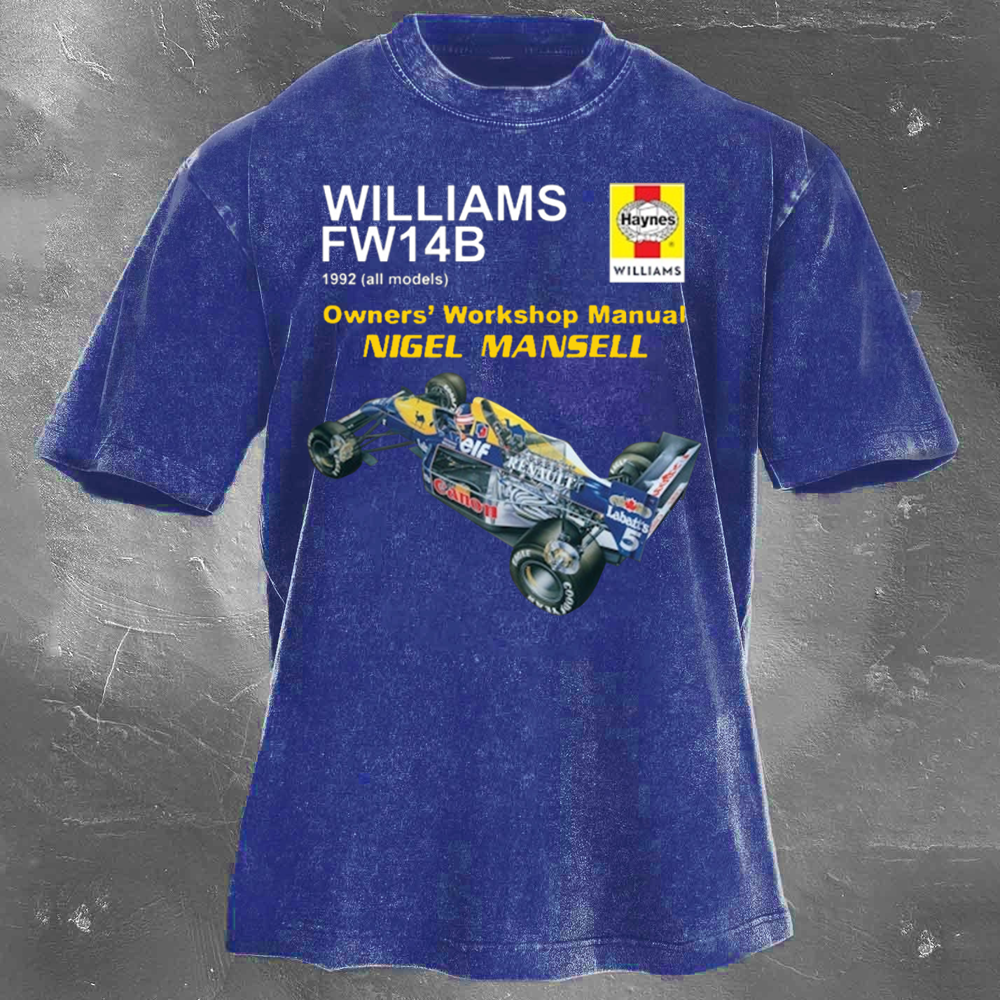 Legendary Racing Unisex Vintage Washed T-Shirt 07