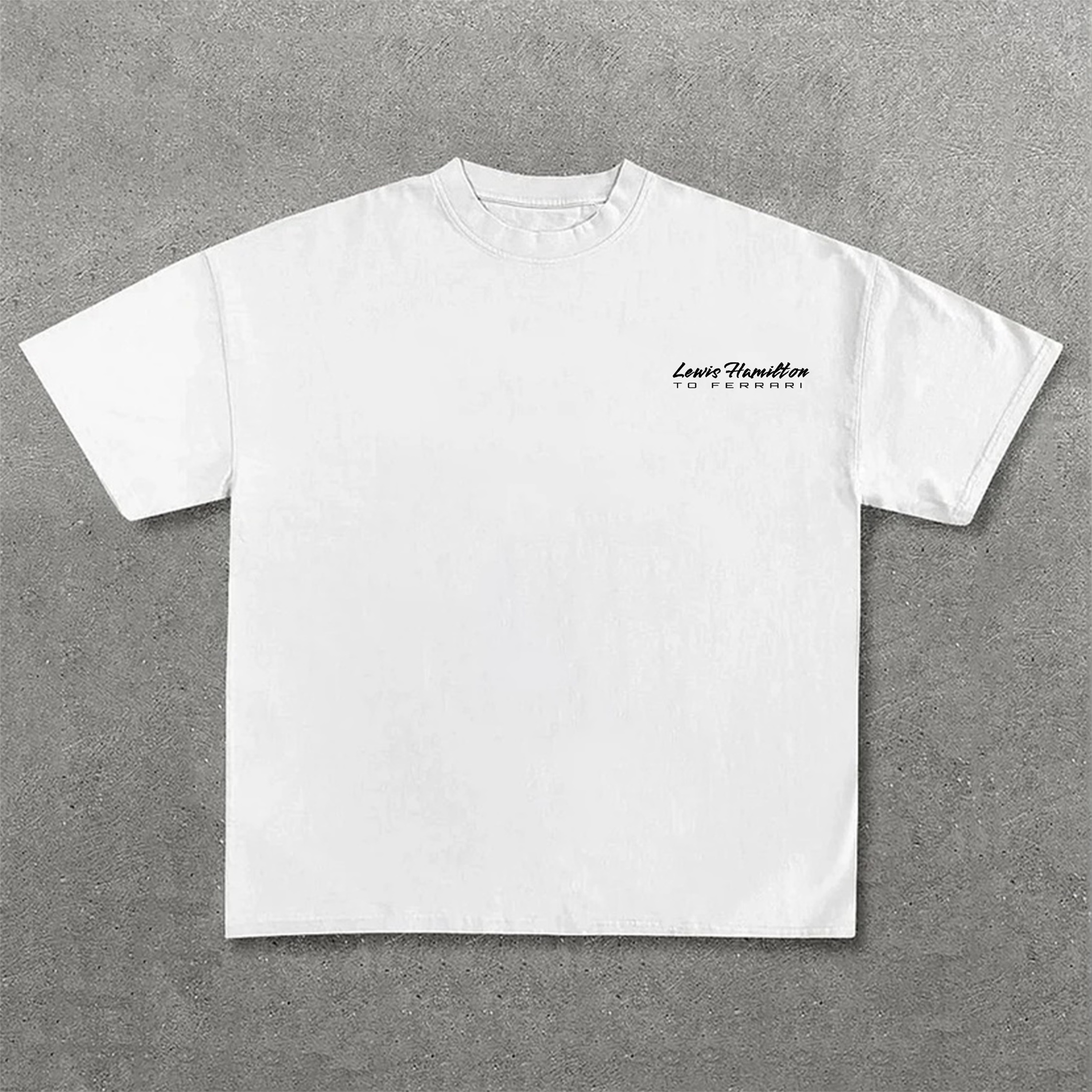 Super Popular Racing Driver Print Short Sleeves 02