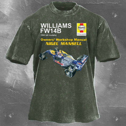 Legendary Racing Unisex Vintage Washed T-Shirt 07