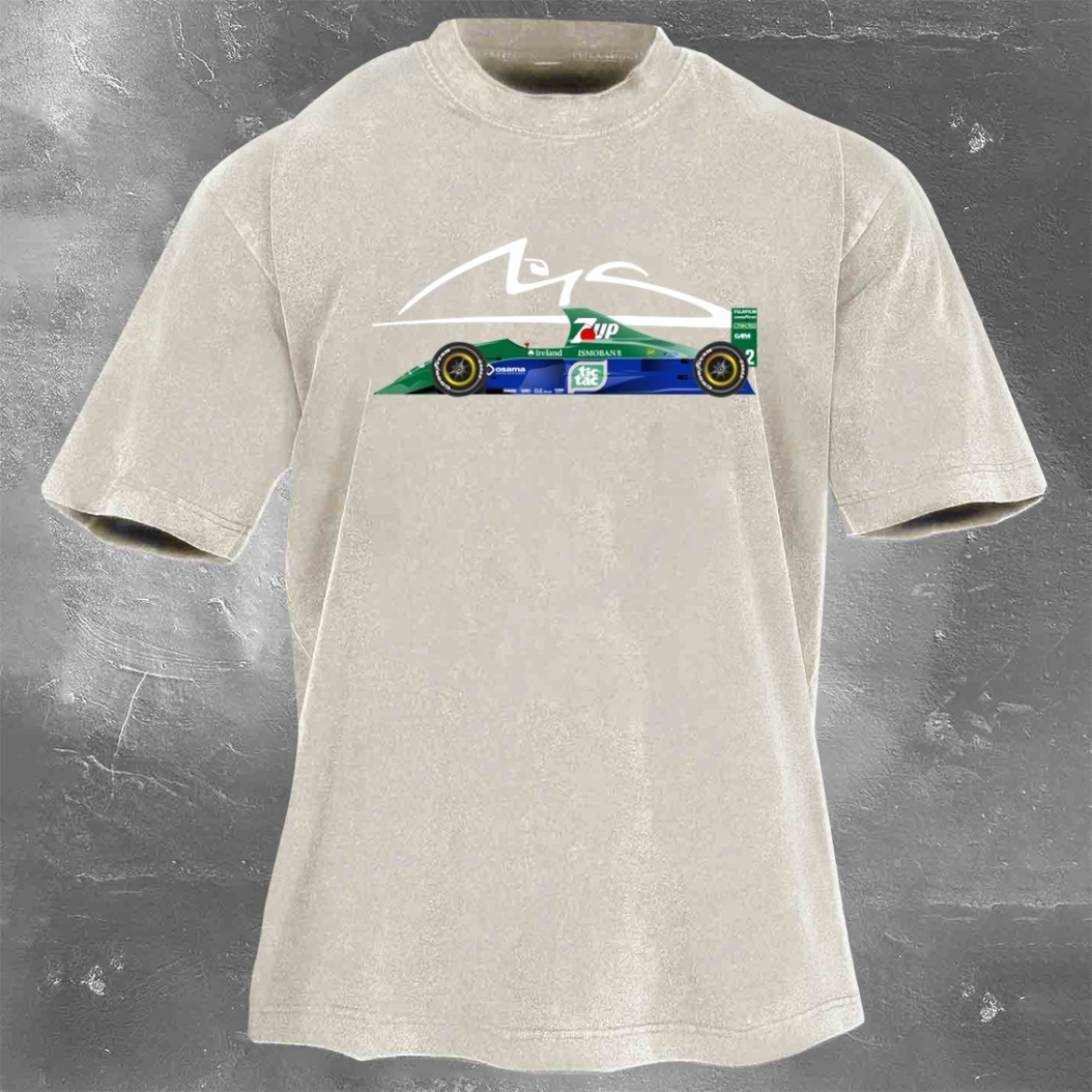 Popular Racing Cars Vintage Washed Tee 10