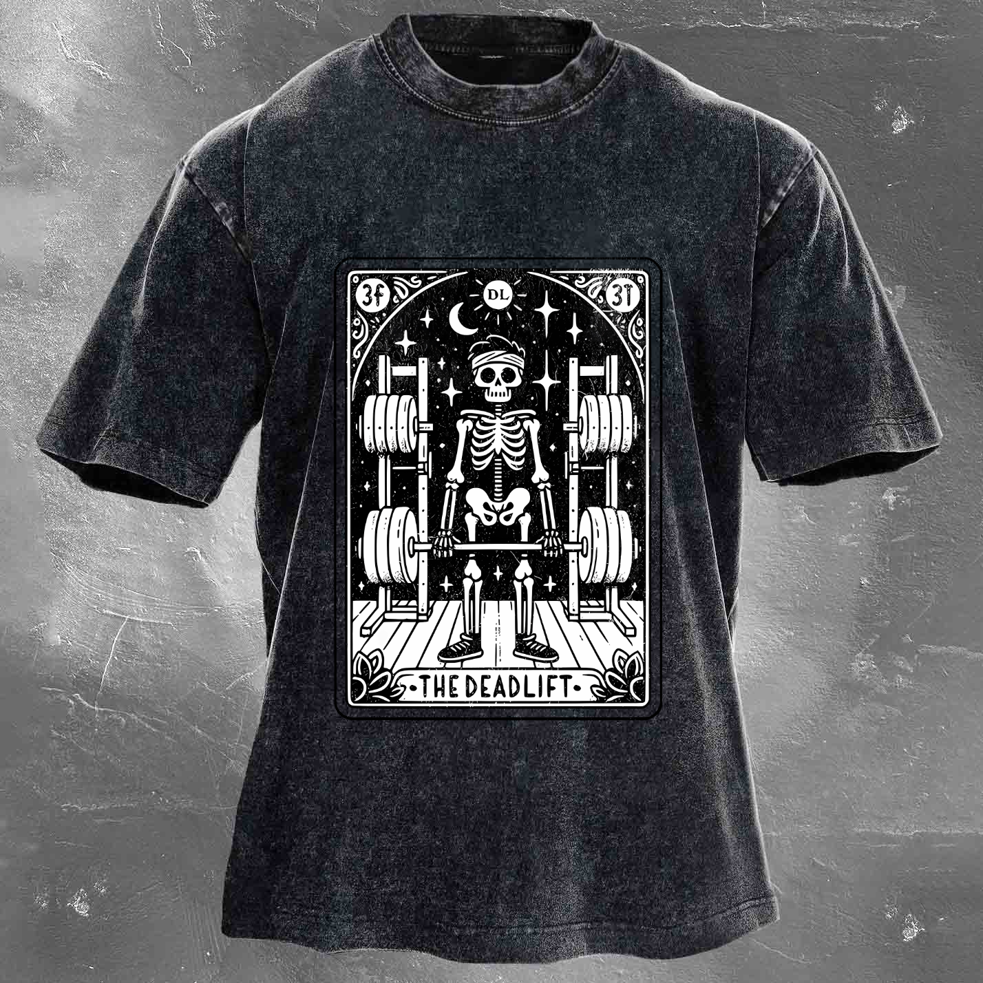 THE DEADLIFT Men's Washed T-shirt
