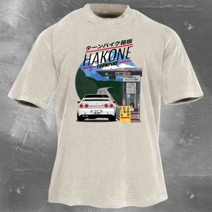 Popular Racing Cars Vintage Washed Tee 13