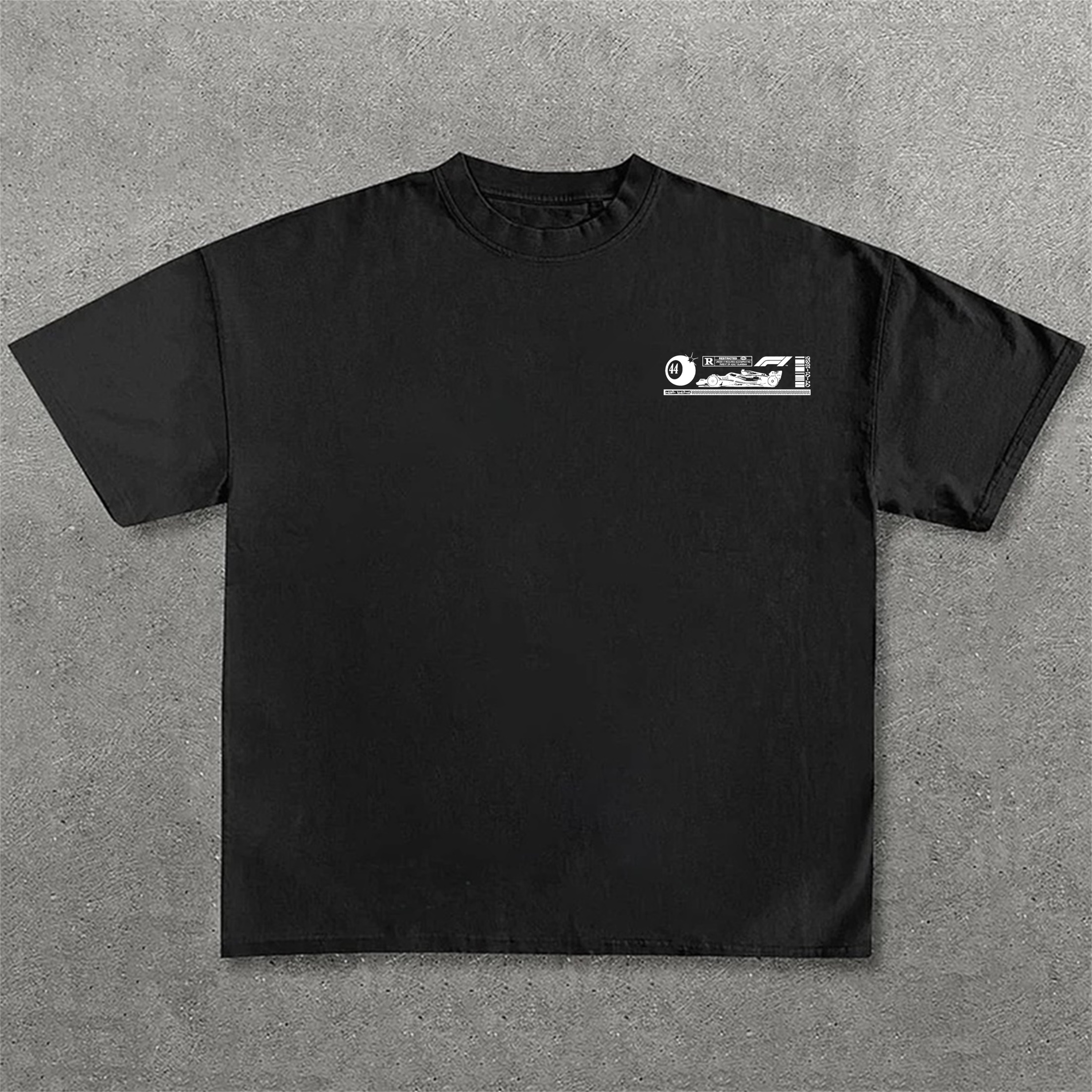 Super Popular Racing Driver Print Short Sleeves 01