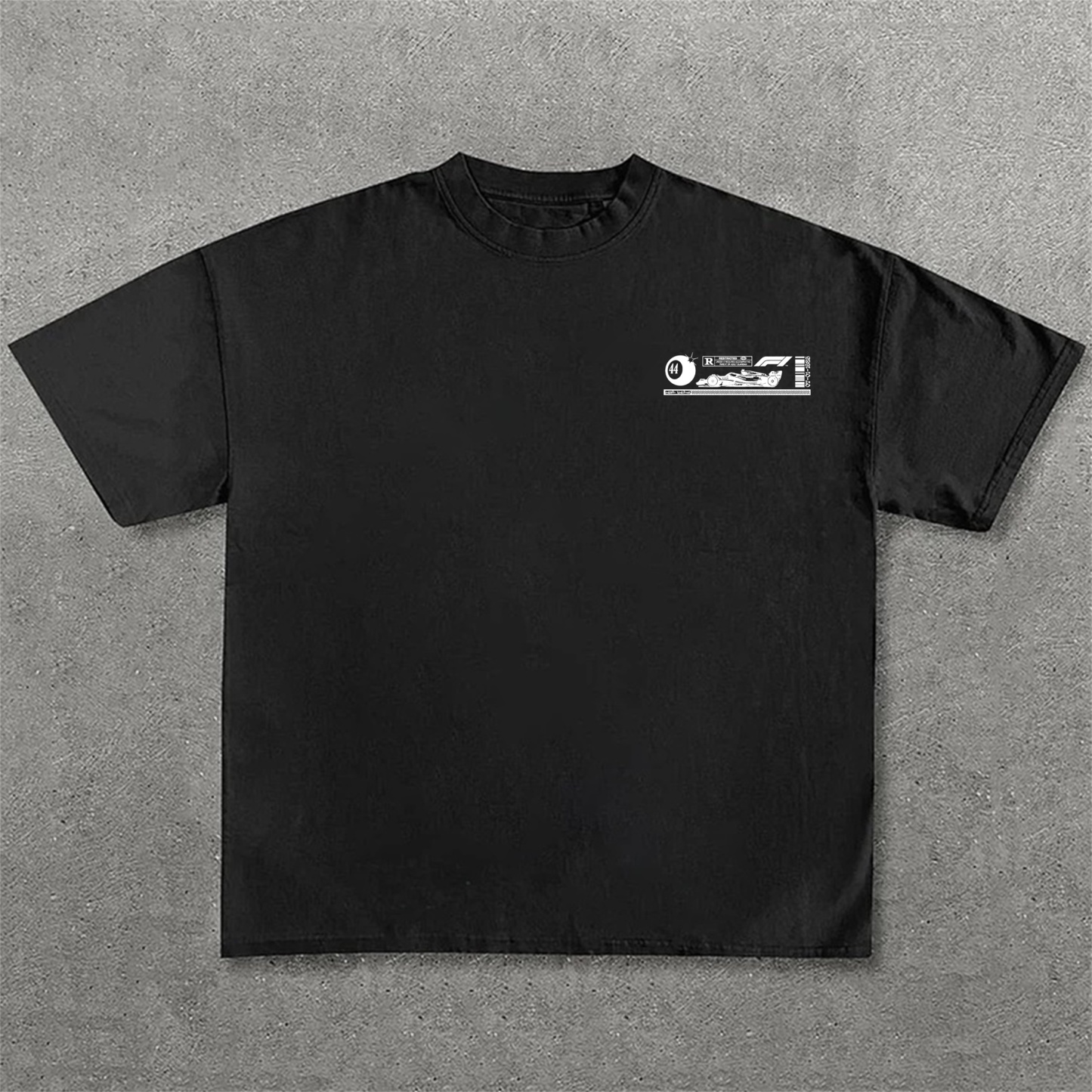 Super Popular Racing Driver Print Short Sleeves 01