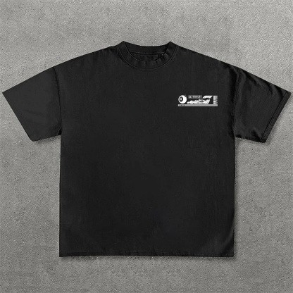 Super Popular Racing Driver Print Short Sleeves 01