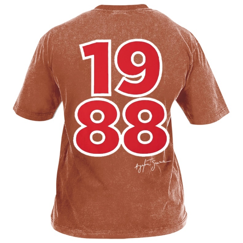 Popular Racing Driver Print Washed Retro Casual T-Shirt 02