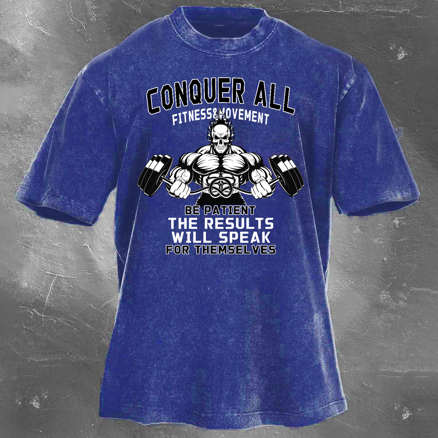 The Results Will Speak Unisex Vintage Washed T-Shirt