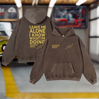Racing Legend Vintage Washed Hoodie 12